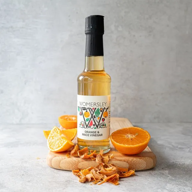 Orange and Mace Vinegar, Case of 6 x 150ml