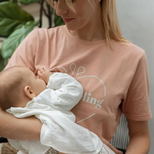 Pack 6 Breastfeeding T-shirts All Sizes Breastfeeling 1–1–1–1–1; xs–s - M - L - XL - XXL