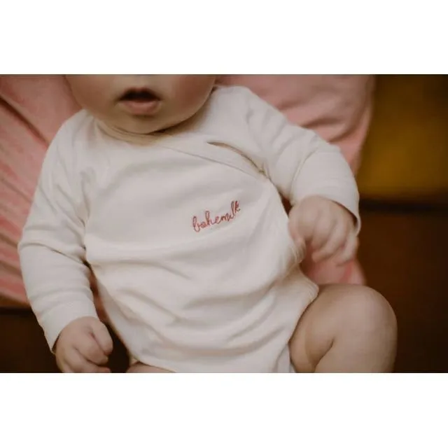 Bohemilk Milk Baby Bodysuit 100% Organic Cotton