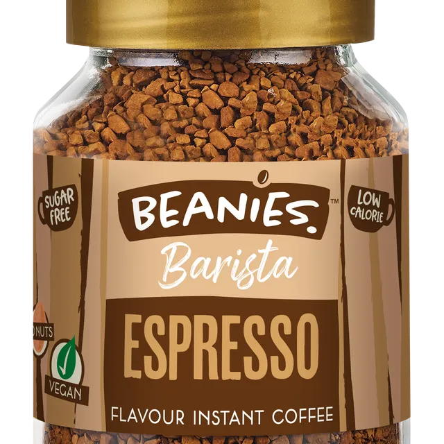 Beanies Barista Espresso Flavoured Coffee 50g pack of 6