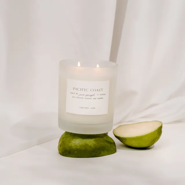 Guava + Pineapple all-natural candle | PACIFIC COAST