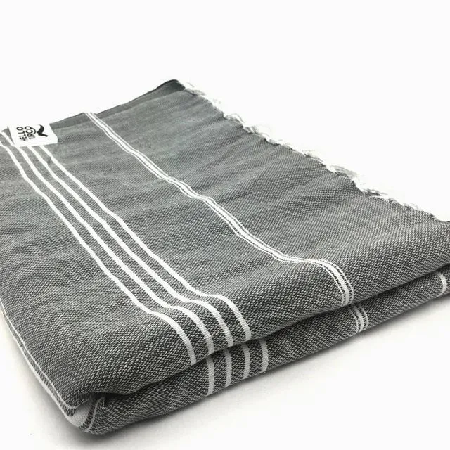 Pickie Throw Blanket, Dark Gray