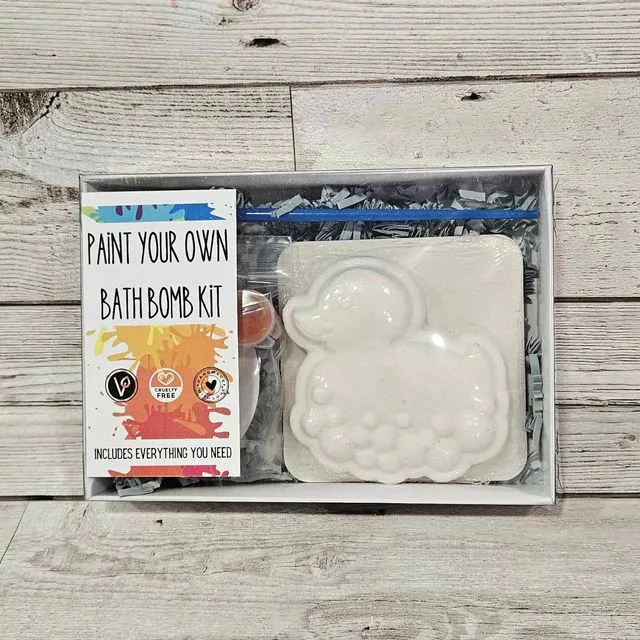 Bath Ducky Paint your own Bath Bomb Kit