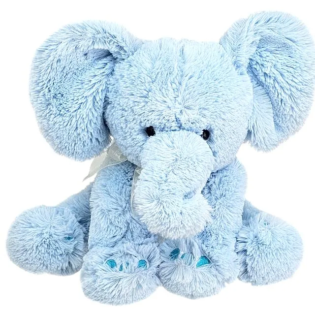 25cm Blue Elephant