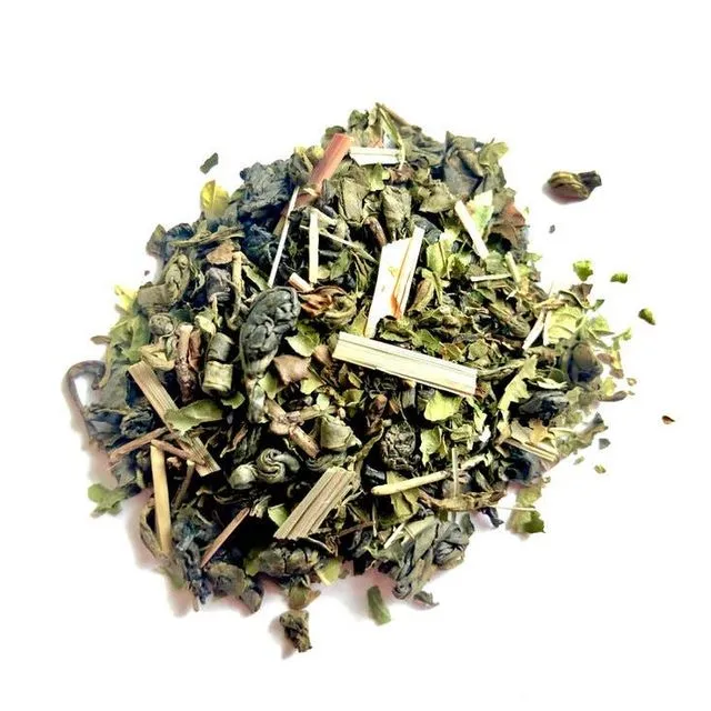 2 oz Artisan Small Batch Loose Leaf Tea - Beachgrass Green