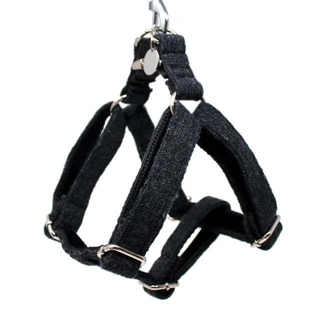 Charcoal - AW23 Collection - Luxury Dog Harness