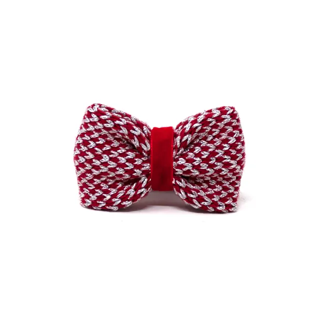 Red Sparkles - Christmas '23 - Dog Bow Tie