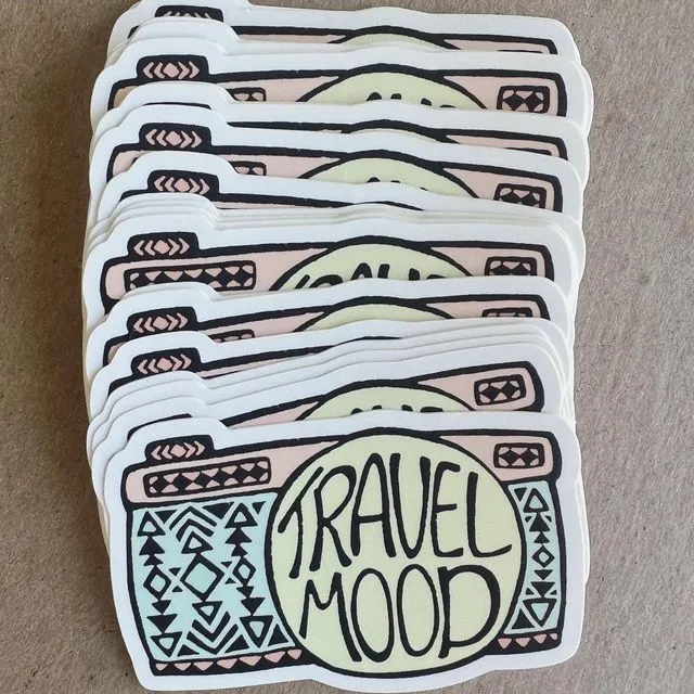 Travel Mood Decorative Stickers