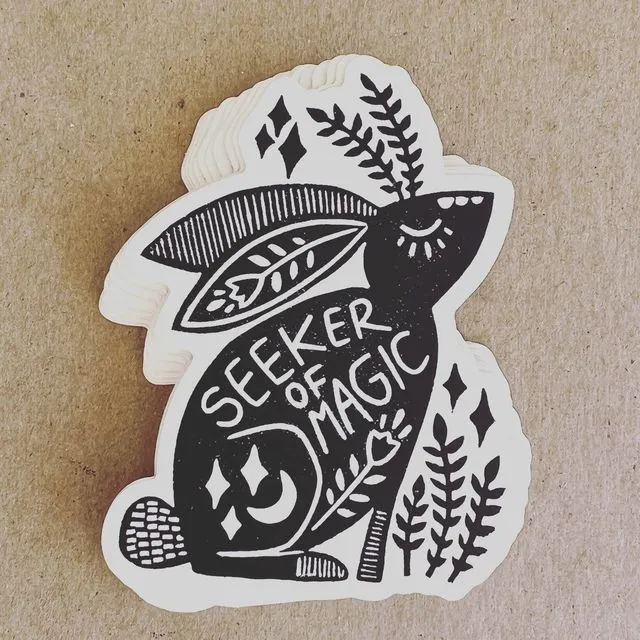 Seeker of Magic Decorative Stickers