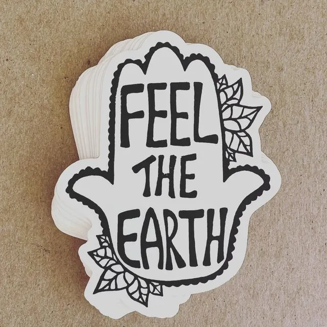 Feel the Earth Decorative Stickers