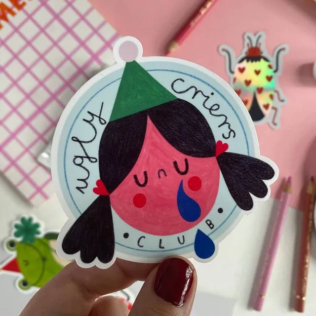 UGLY CRIERS sticker