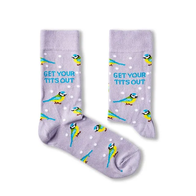 Unisex Get Your Tits Out Socks