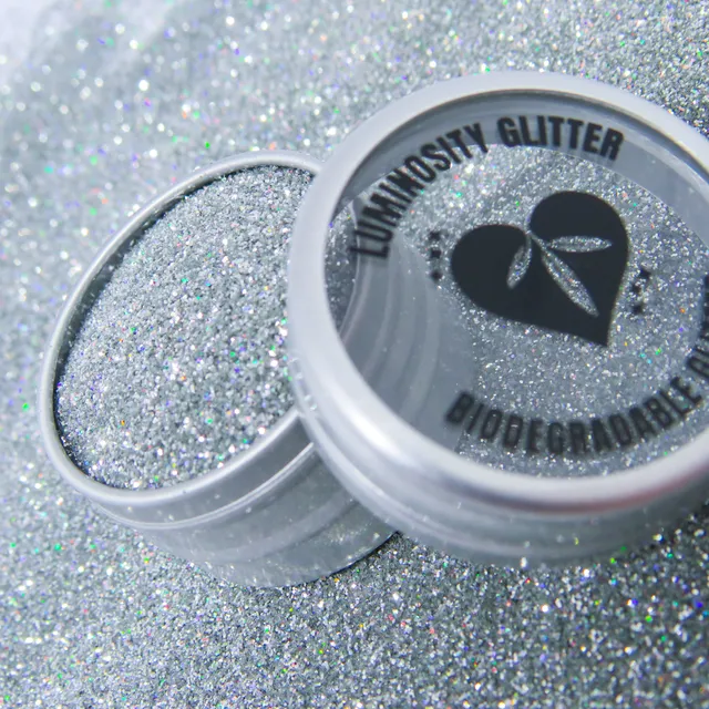 Holographic Silver Fine Biodegradable Glitter