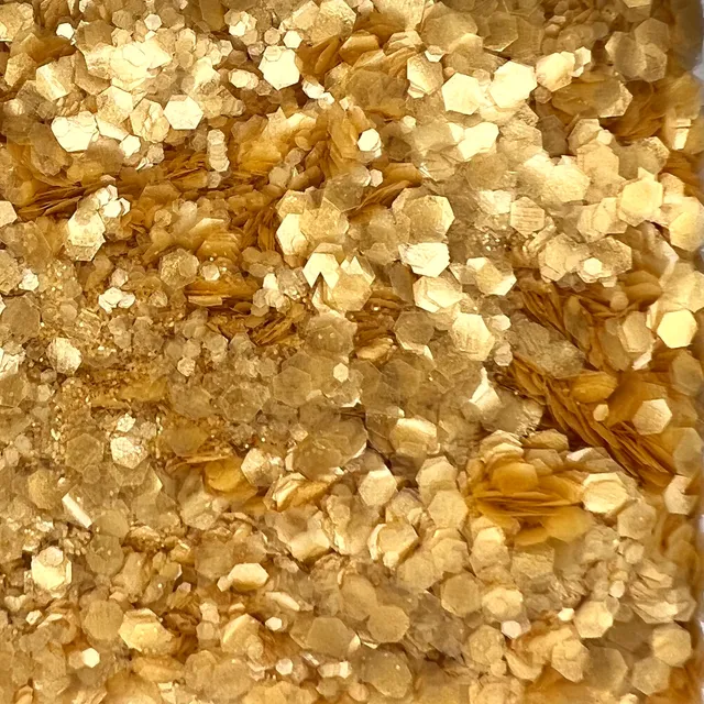Honey Gold Biodegradable Glitter Blend