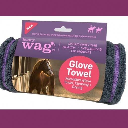 Henry Wag Equine Microfibre Glove Towel