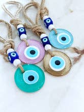 Minimal Evil Eye Bead, Protection Evil Eye Home Gift