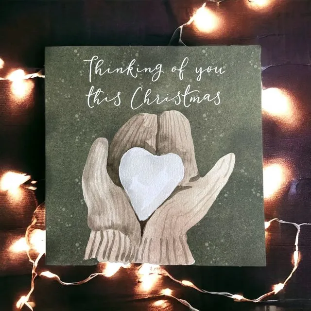 Thinking of you at Christmas card