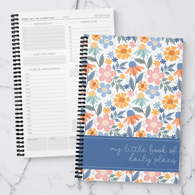 Blooming Lovely Daily Planner (A5)