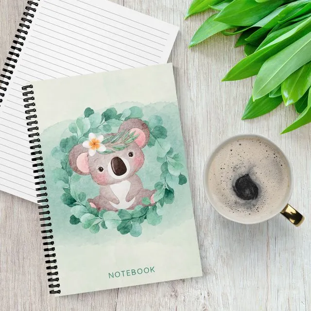 Koala Blush Lined Notebook (A5)