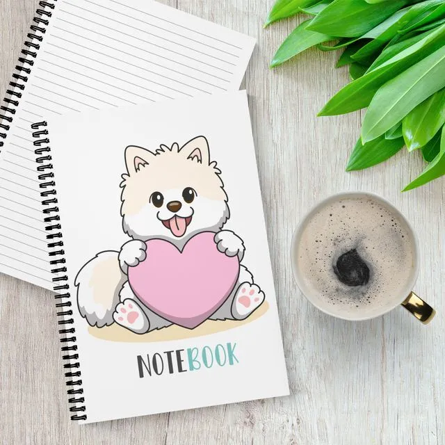 Dog Love Lined Notebook (A5)