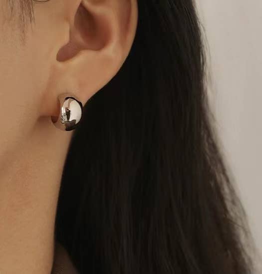 Ins Simple Earring | 18k Gold Plated Brass