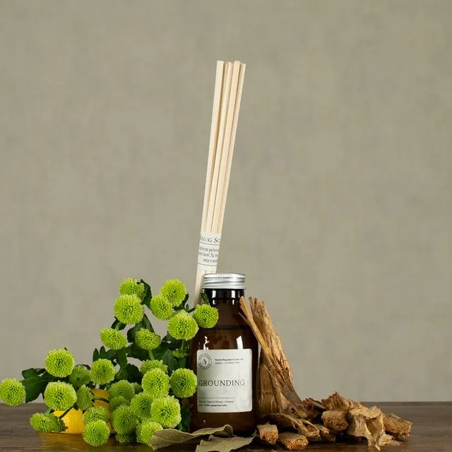 Bergamot & Bay Natural Minimalistic Reed Diffuser – Grounding