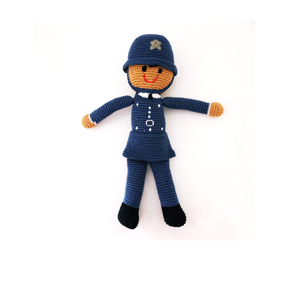 Baby Toy Large doll - police officer