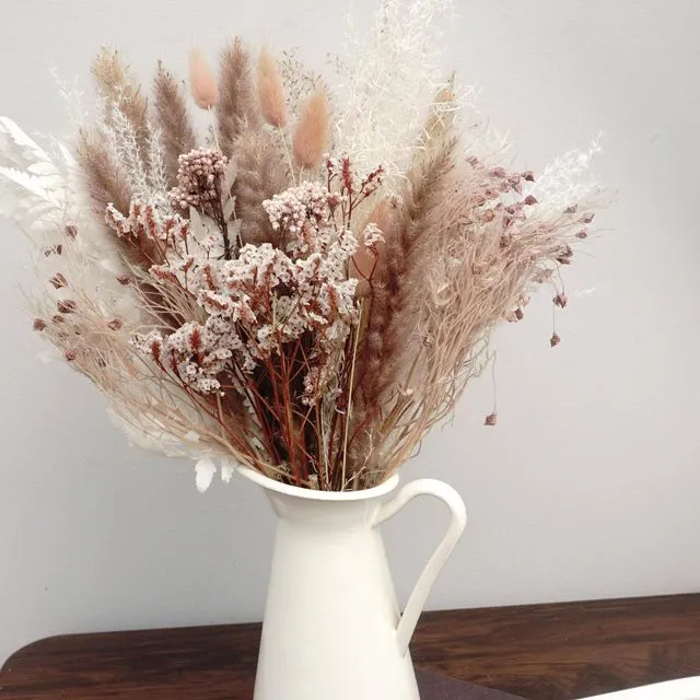 Dried flower centerpieces，dried flower bouquet preserved，natural dried flowers