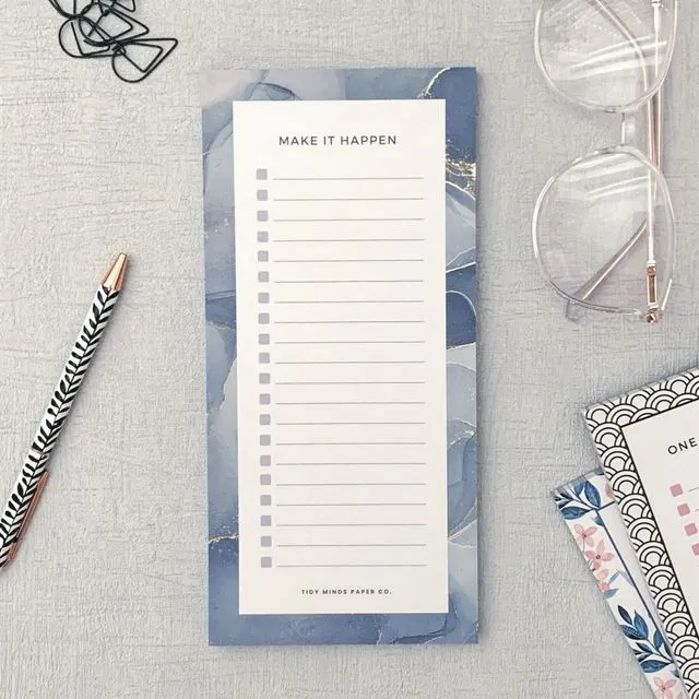 To-Do List Pad - Marble Collection