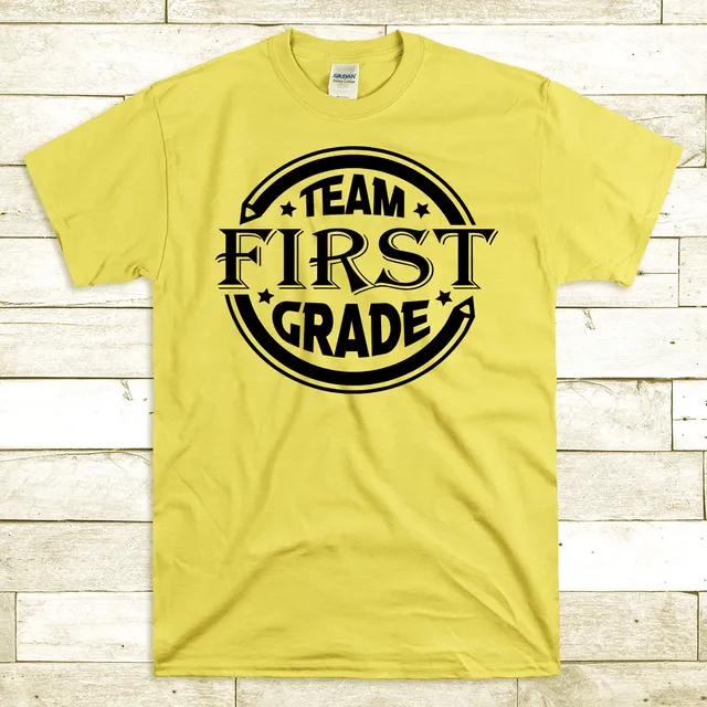 Team First Grade Teacher Shirt