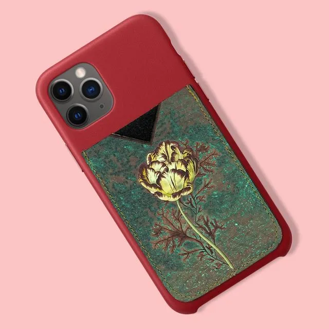 Tulip Â Card Case with Optional Phone Sticker Backing