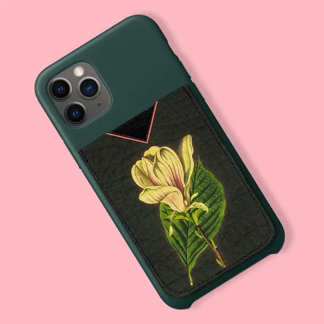 Magnolia Card Case with Optional Phone Sticker Backing