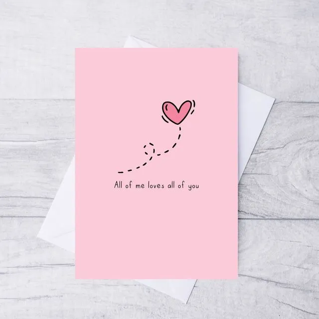 Cute Valentines Card / Valentines Card / Anniversary