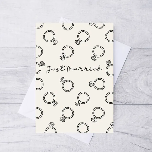 Wedding Card / New Marriage Card / Just Married