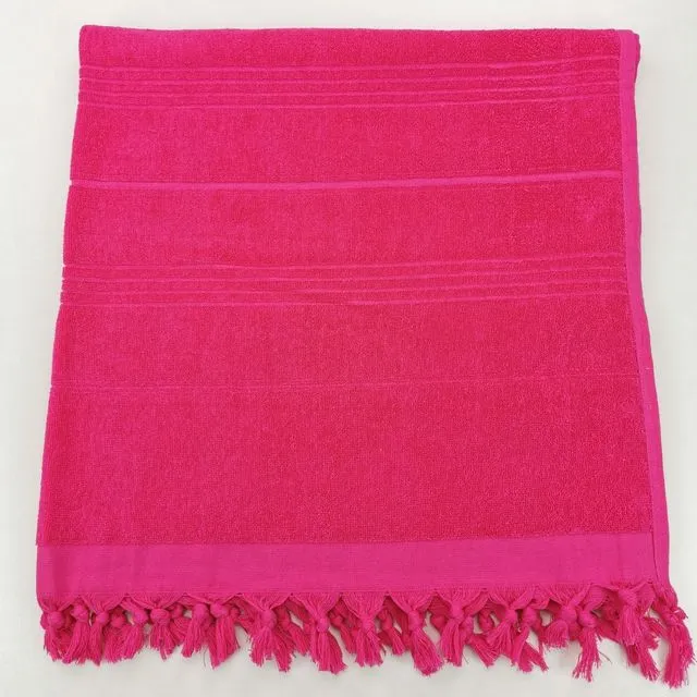 Terry Turkish Towel Sultan monocolor - 90x180 cm - 420 gr/pc