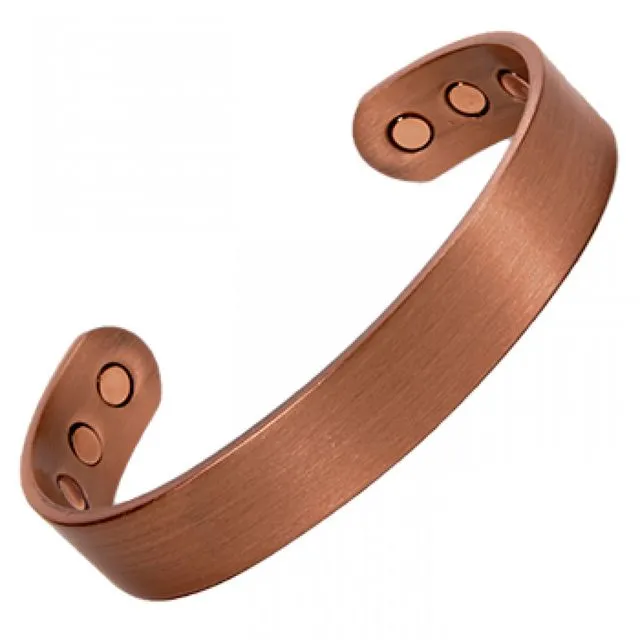 Smooth copper bracelet
