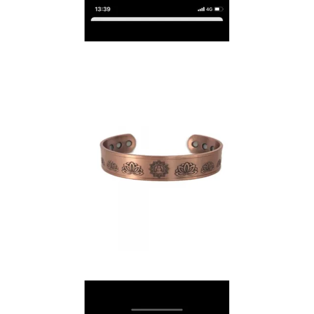 Yogi copper magnetic bracelet