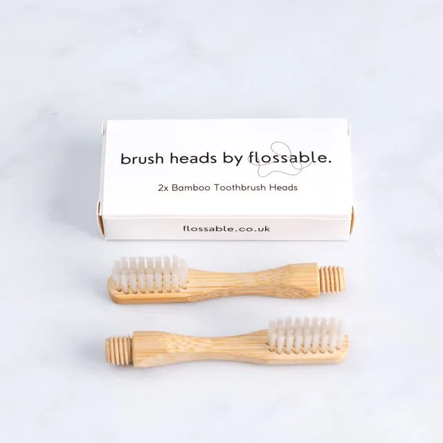 Bamboo Toothbrush Heads