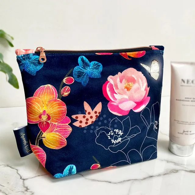 Wash Bags - Peony &amp; Orchid