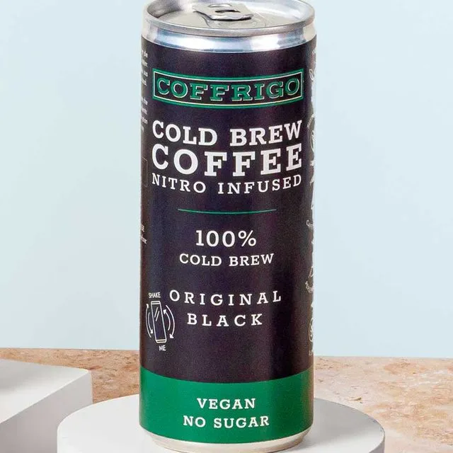 Cold Brew Coffee - ORIGINAL BLACK - Nitro Infused - EX GER