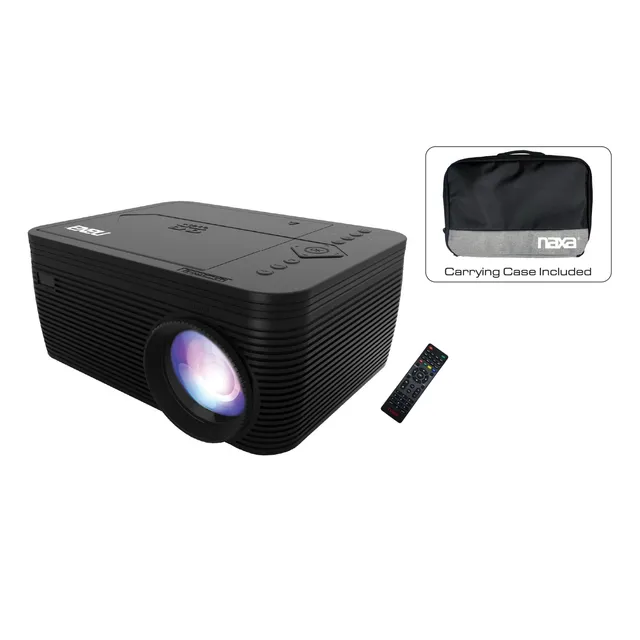 Naxa 150" Home Theater LCD Projector & Carrying Case Combo