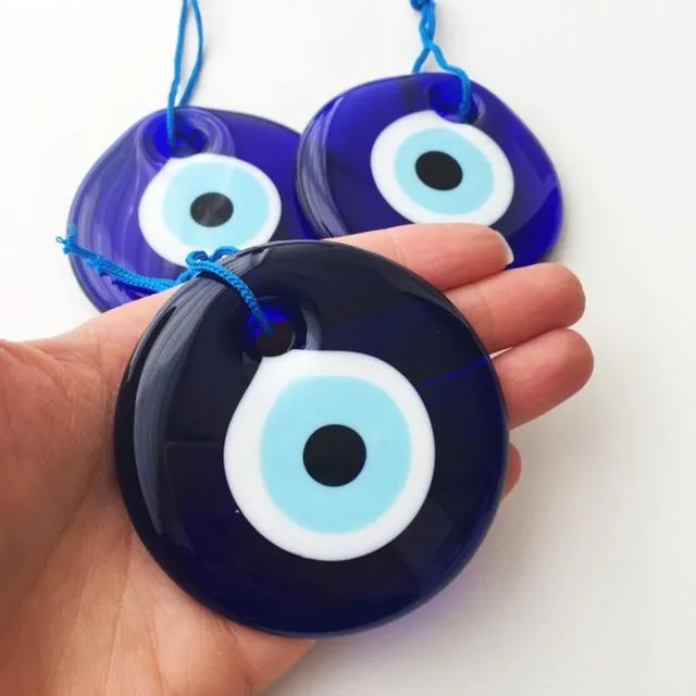 Blue evil eye, 7cm, evil eye wall hanging