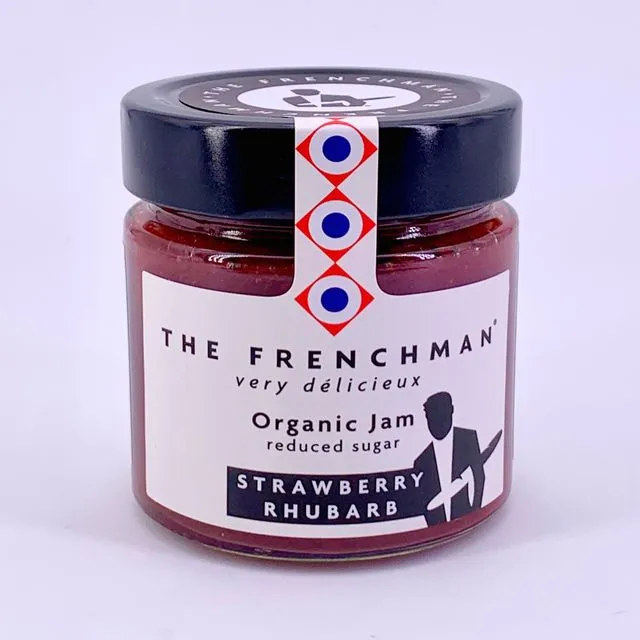 Organic Strawberry/Rhubarb Fruit Spread - pack of 6 jars