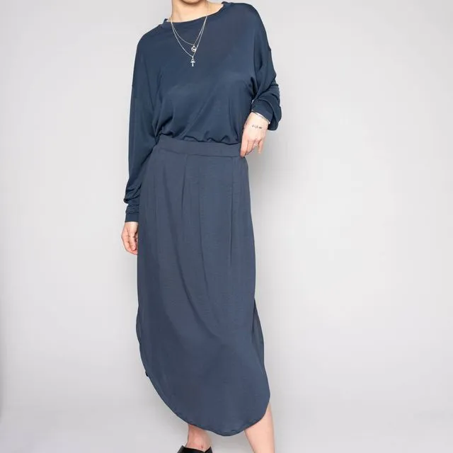 Midi Flow Skirt - 100% TENCEL™ - Breathable & Sustainable
