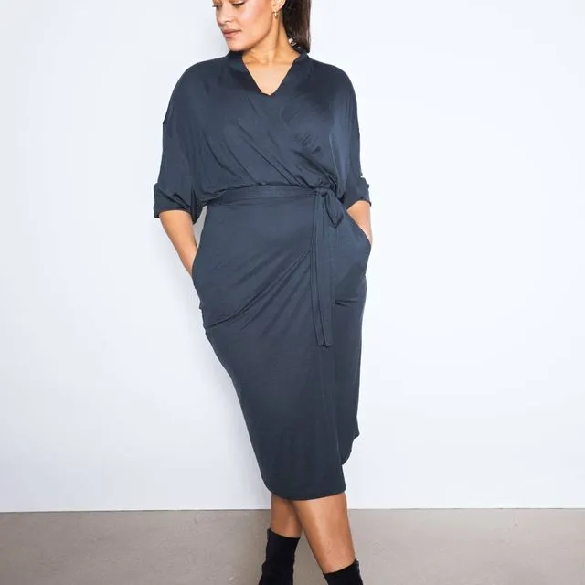 Wrap Dress - 100% TENCEL™ - Breathable & Sustainable