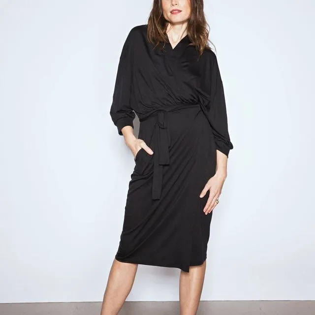 Wrap Dress - 100% TENCEL™ - Breathable &amp; Sustainable