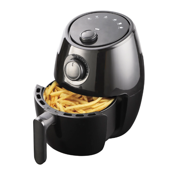 Supersonic National 2.1 Qt Mechanical Air Fryer with 6 Presets