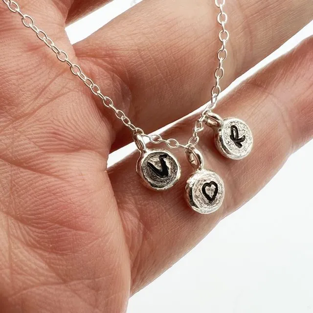 Personalised necklace