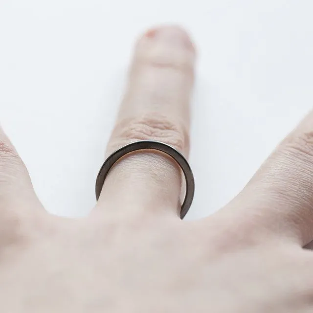 Flat simple ring