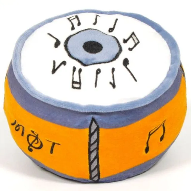 Drum plush sensory toy